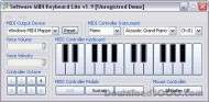 Software MIDI Keyboard Lite screenshot